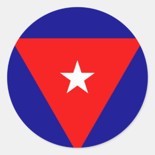 cuba ronde sticker