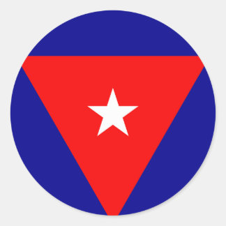 cuba ronde sticker