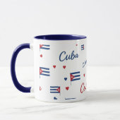 Cuba Roots Pattern Mok | Caribische Vlag (Links)