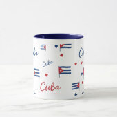Cuba Roots Pattern Mok | Caribische Vlag (Midden)