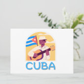 Cuba Salsa  Kaart (Staand voorkant)