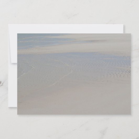 Cuba Save the Date Destination Beach Wedding (Achterkant)