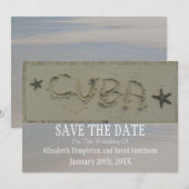 Cuba Save the Date Destination Beach Wedding (Voorkant / Achterkant)