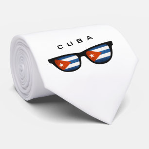 Cuba Shades aangepaste tekst & kleur stropdas
