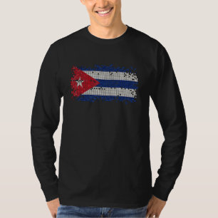 Cuba-shirt, cubaanse kaarten, cuba-shirten voor vr t-shirt
