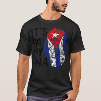 Cuba shirt vrouwen Cuban Flag man in MIJN DNA Cu