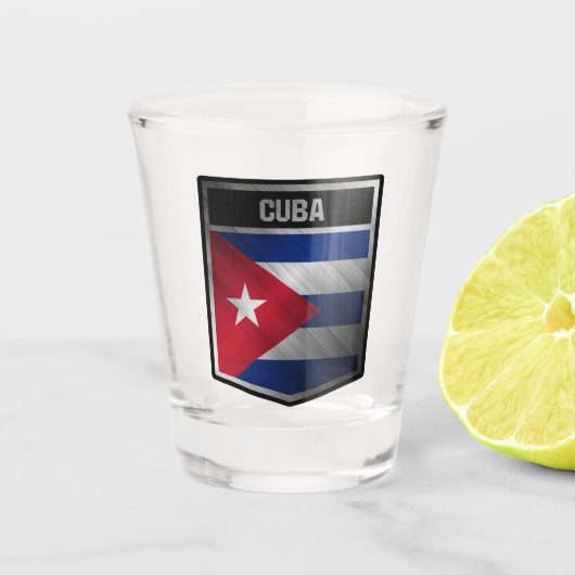 Cuba Shot Glas (Voorkant)
