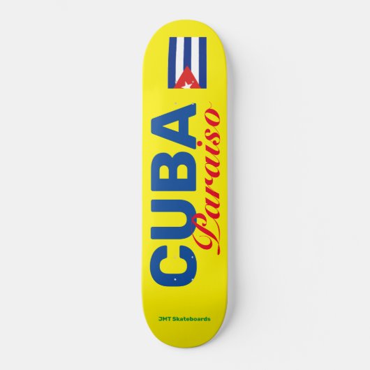 CUBA -SKATEBOARDS / JMT PERSOONLIJK SKATEBOARD (Voorkant)