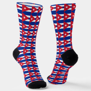 Cuba Socks, patriottische Cubaanse vlag mode Sokken