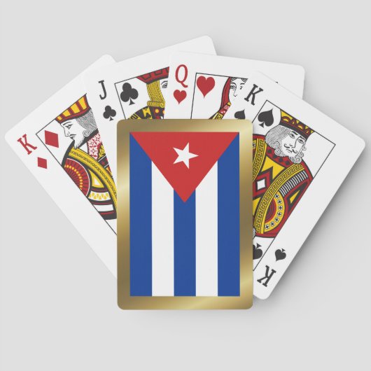 Cuba-speelkaarten Pokerkaarten (Achterkant)