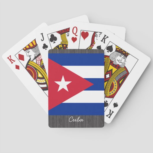 Cuba-speelkaarten Speelkaarten (Achterkant)