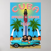 Cuba Spring Break 1962 Poster (Voorkant)