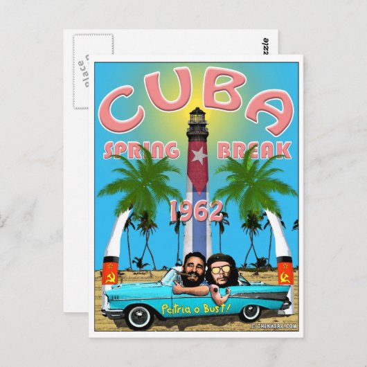 Cuba Spring Break Briefkaart 1962 (Voorkant / Achterkant)