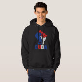 Cuba steun Cuba mensen Hoodie (Voorkant volledig)