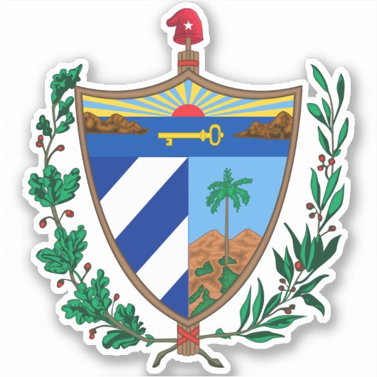 Cuba Sticker (Voorkant)