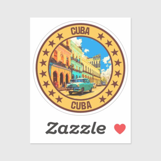 Cuba Sticker (Vel)