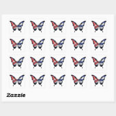 Cuba Swallowtail Vlinder Vlag Sticker (Vel)