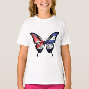 Cuba Swallowtail Vlinder Vlag Sticker T-shirt