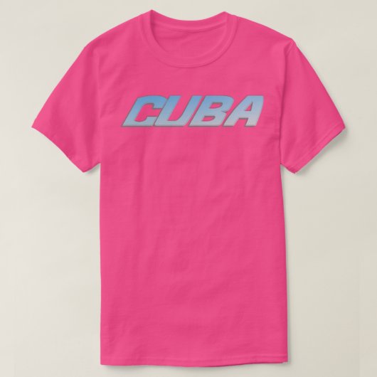Cuba T-shirt (Design voorkant)