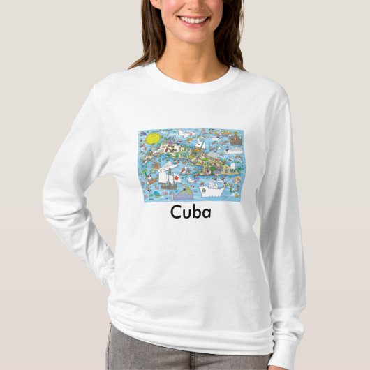 Cuba T-shirt (Voorkant)