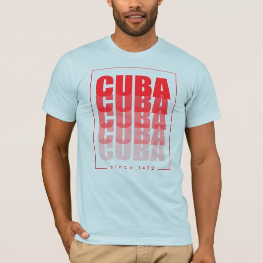 Cuba T-shirt (Voorkant)