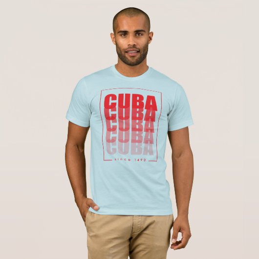 Cuba T-shirt (Voorkant volledig)