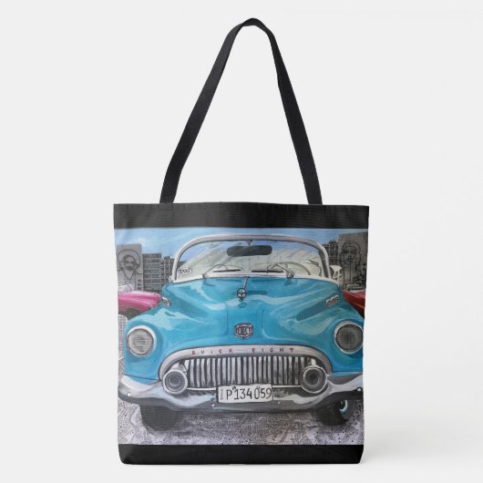 Cuba-tas Tote Bag (Voorkant)