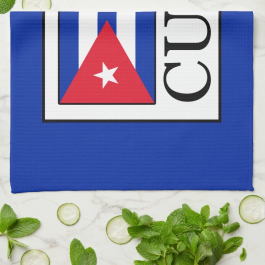 Cuba Theedoek (Gevouwen)