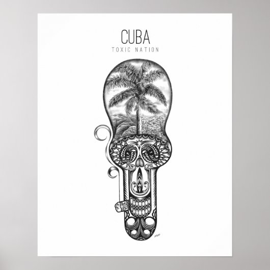 Cuba Toxic Nation Poster (Voorkant)