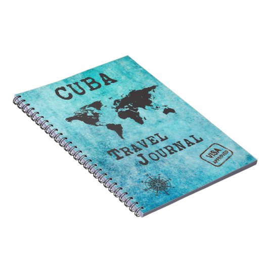Cuba Travel Journal Vacking Planner Notitieboek (Rechterzijde)