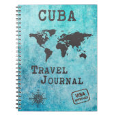 Cuba Travel Journal Vacking Planner Notitieboek (Voorkant)