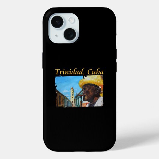 Cuba - Trinidad Cubaanse sigaar kunst Case-Mate iPhone Case (Achterkant)