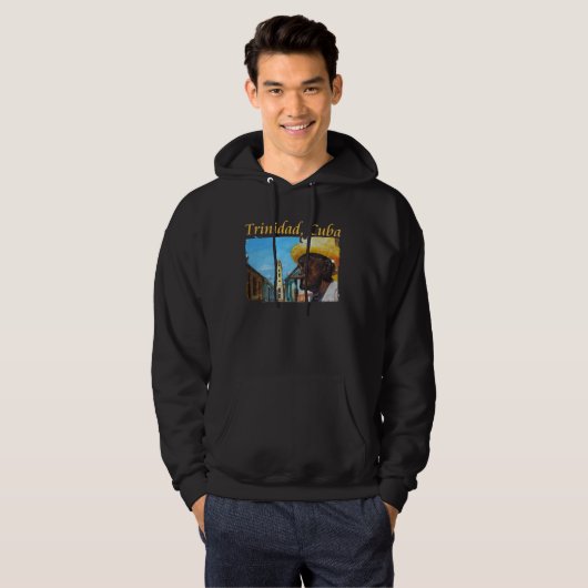 Cuba - Trinidad Cubaanse sigaar kunst Hoodie (Voorkant volledig)