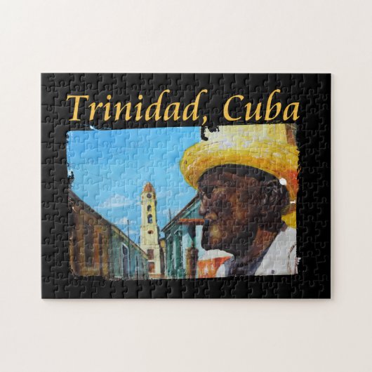 Cuba - Trinidad Cubaanse sigaar kunst Legpuzzel (Horizontaal)