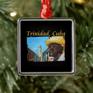 Cuba - Trinidad Cubaanse sigaar kunst Metalen Ornament