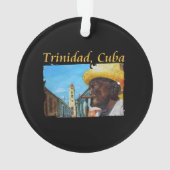 Cuba - Trinidad Cubaanse sigaar kunst Ornament (achterkant)