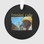 Cuba - Trinidad Cubaanse sigaar kunst Ornament (voorkant)