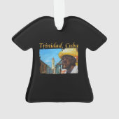 Cuba - Trinidad Cubaanse sigaar kunst Ornament (achterkant)