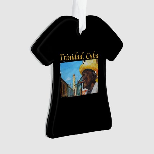 Cuba - Trinidad Cubaanse sigaar kunst Ornament (voorkant)