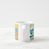 Cuba trio's espresso kop (Achterkant)