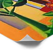 Cuba, tropisch eiland, stadstoren, , reizen poster (Hoek)