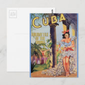  Cuba Vakantie Isle of Tropics Briefkaart (Voorkant / Achterkant)