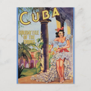  Cuba Vakantie Isle of Tropics Briefkaart