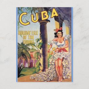 Cuba Vakantie Isle of Tropics Briefkaart