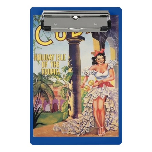 Cuba Vakantie Isle of Tropics Mini Klembord (Voorkant)