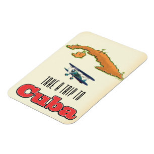 Cuba vakantieposter magneet