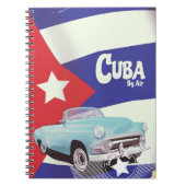 Cuba vanuit de lucht notitieboek (Voorkant)
