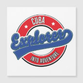 Cuba-verkenner in avonturenlogo (Voorkant)