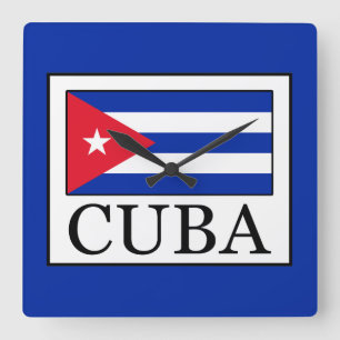 Cuba Vierkante Klok