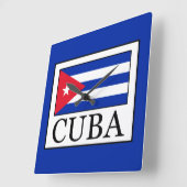 Cuba Vierkante Klok (Hoek)